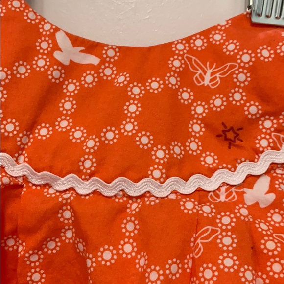 Elephantito 6 month baby girl dress with bloomer - Picture 3 of 6
